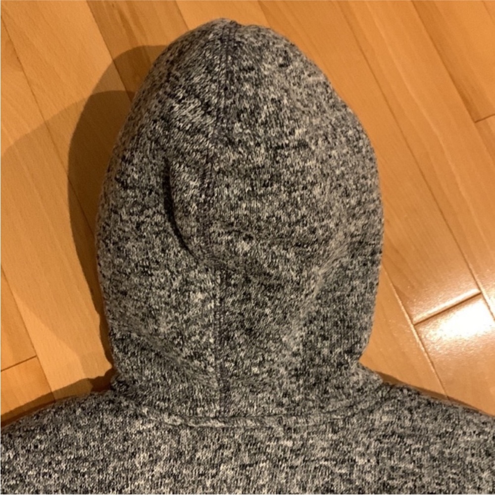 NWT Boy’s Children’s Place Grey Speckled Sherpa Full Zip Hoodie - size L (10/12) - Picture 14 of 14